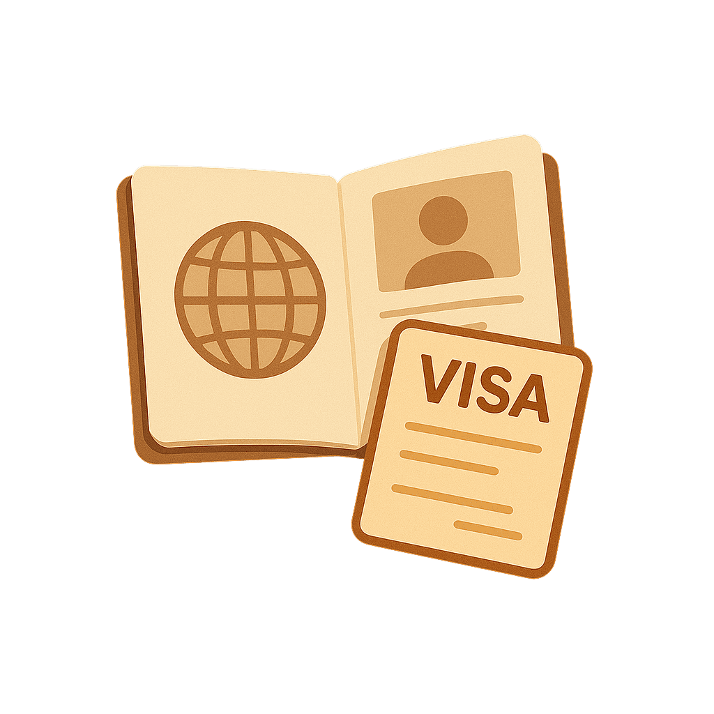 Visa application illustration