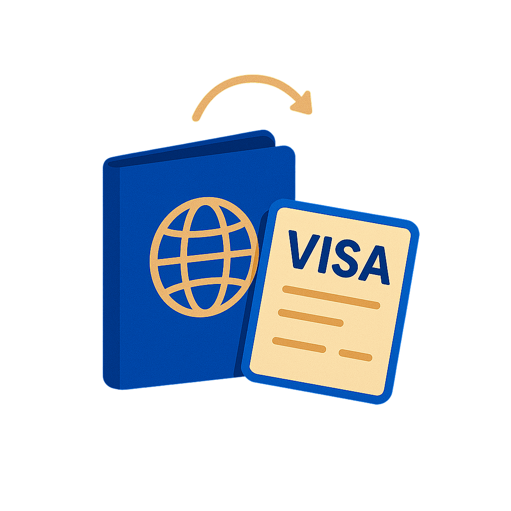 Visa extension illustration